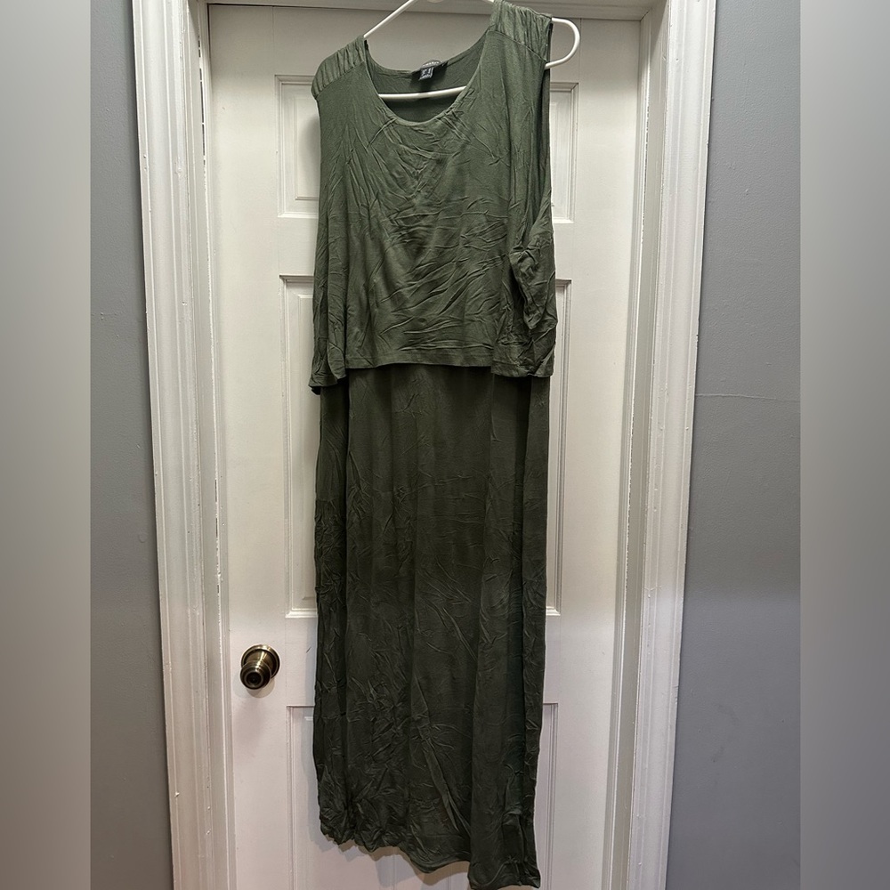 Green Primark Maxi Dress